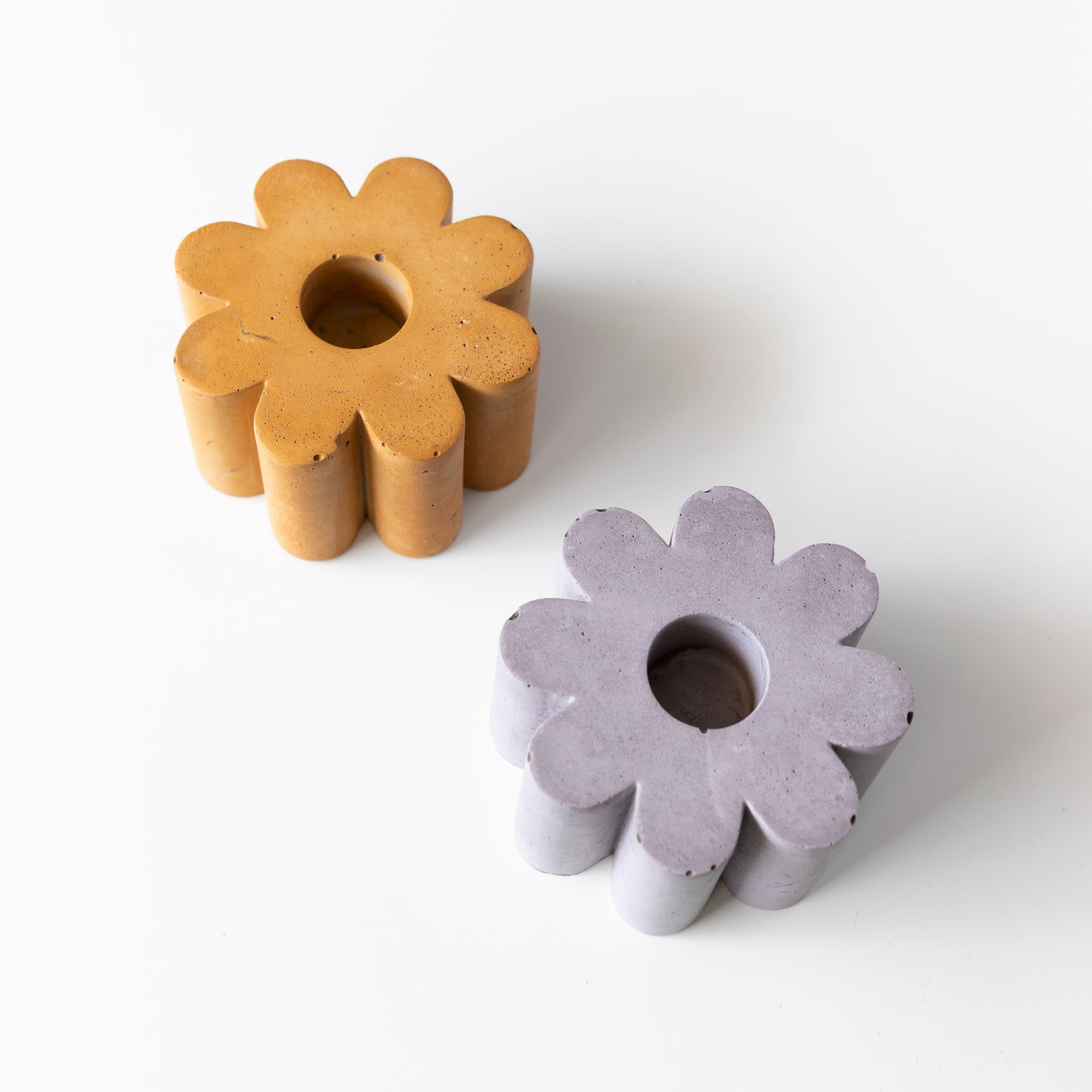 Flower Shape Candle Holder