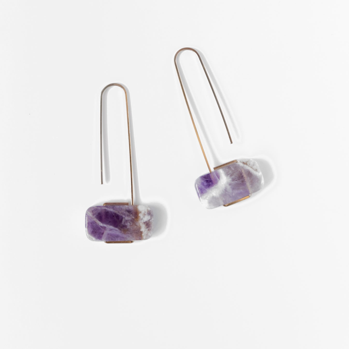 Amethyst Marcel Earrings