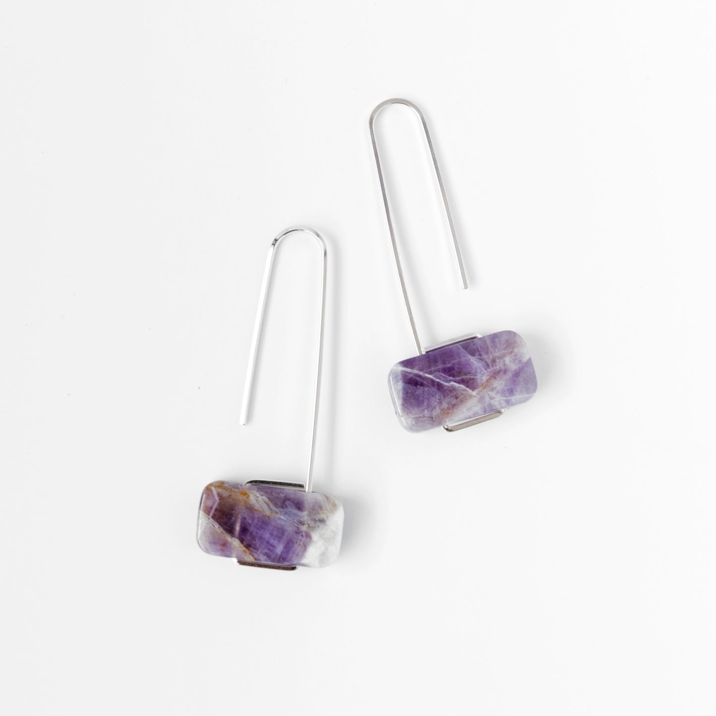 Amethyst Marcel Earrings