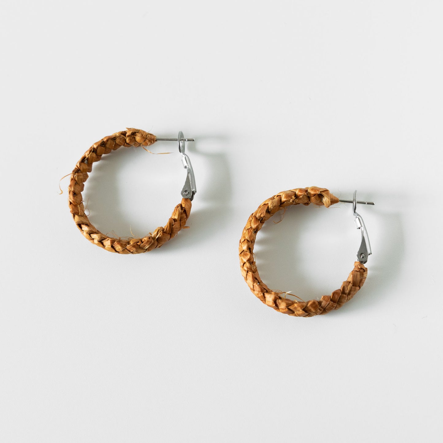 Plaited Hoops in Red Cedar