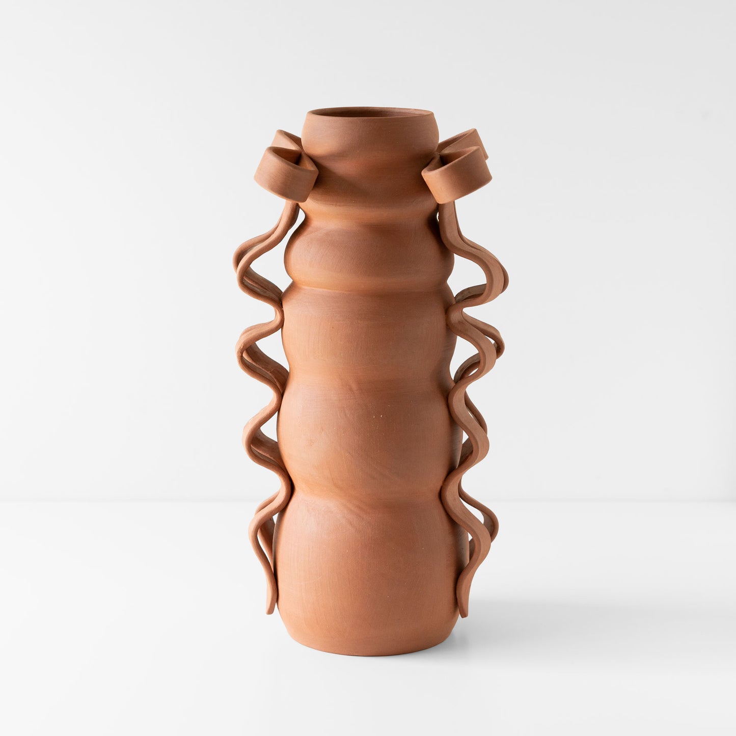 Bow Vessel in Terracotta