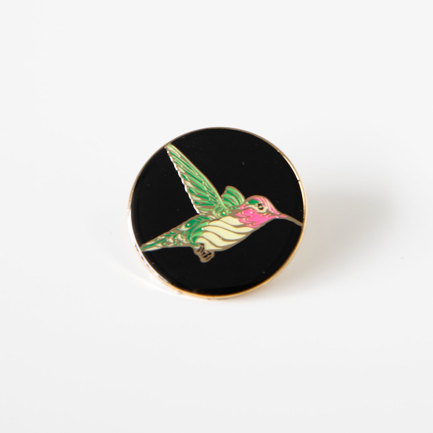 179 Golden Hummingbird Pin