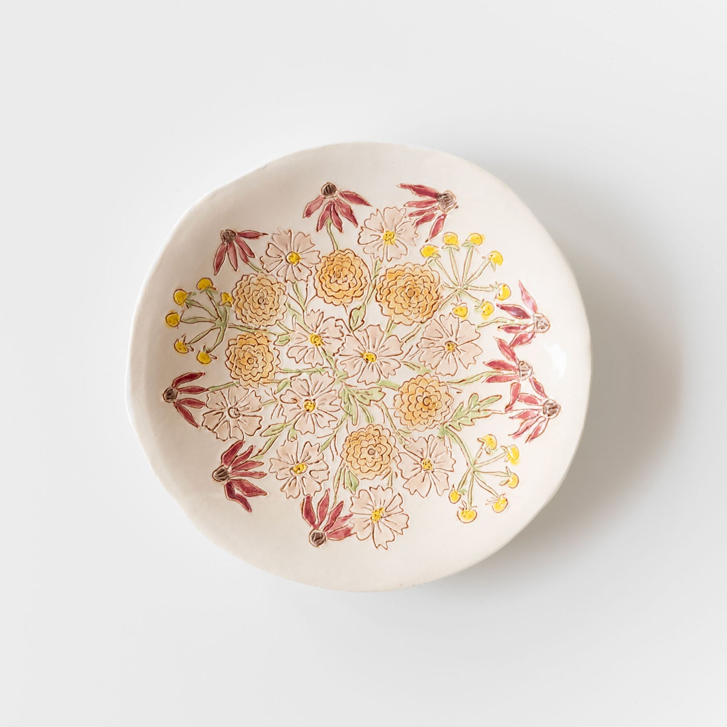 Fall Bouquet Plate