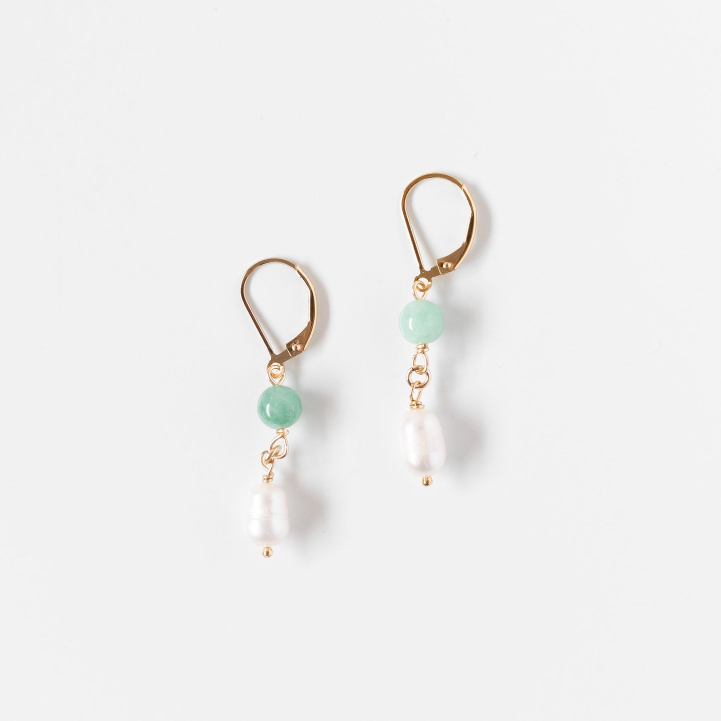 Jade Drop Earrings