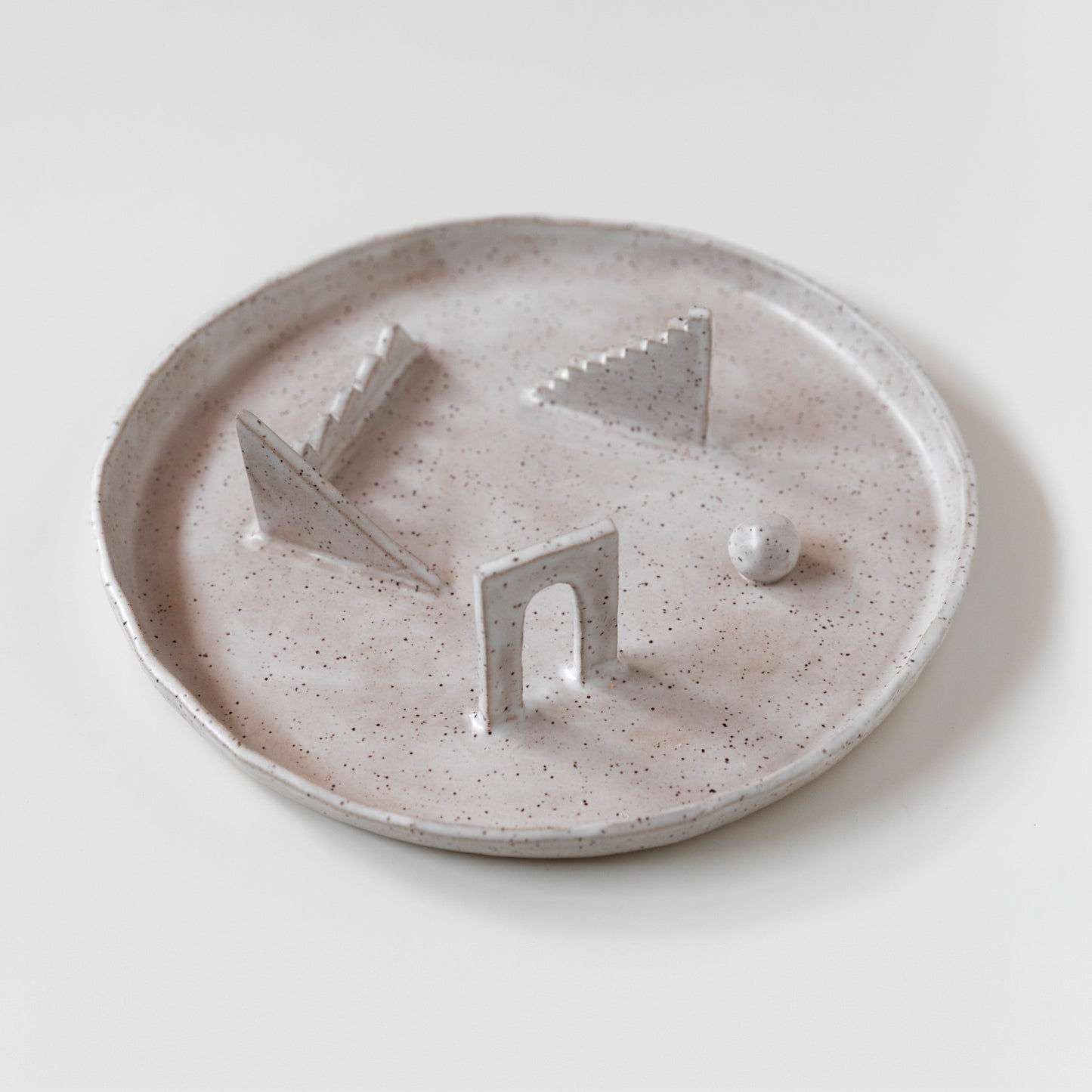 Shapes Ceramic Plate