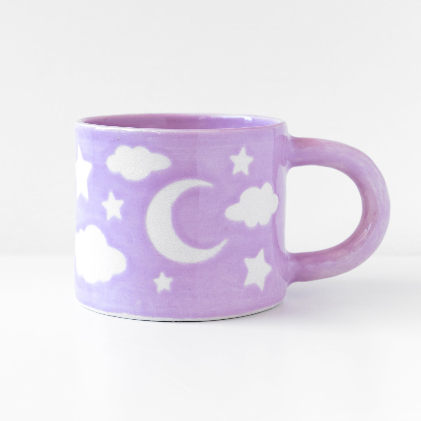 Ceramic Stars and Moon Mug