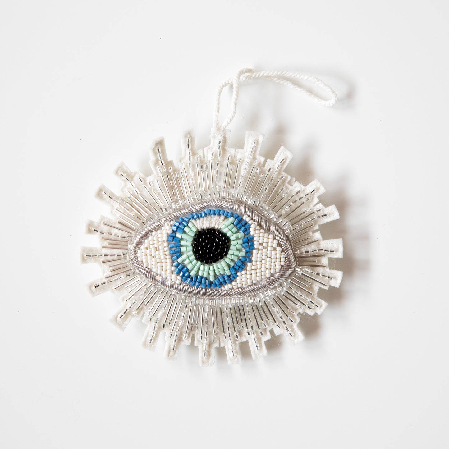 Beaded Eye Ornament