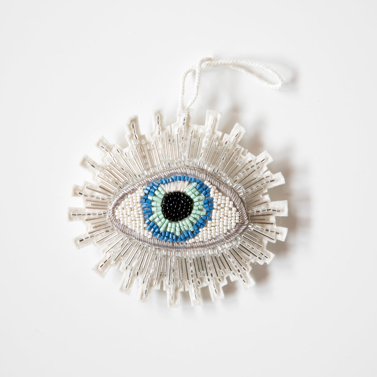 Beaded Eye Ornament