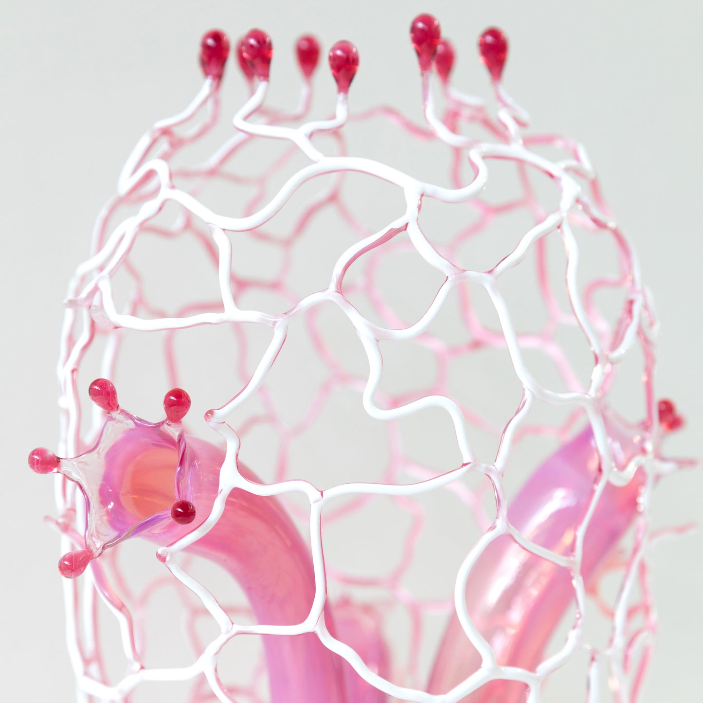 Pink Networked Sculpture