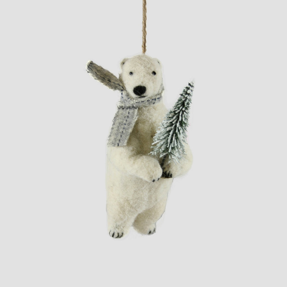 Polar Bear Ornament