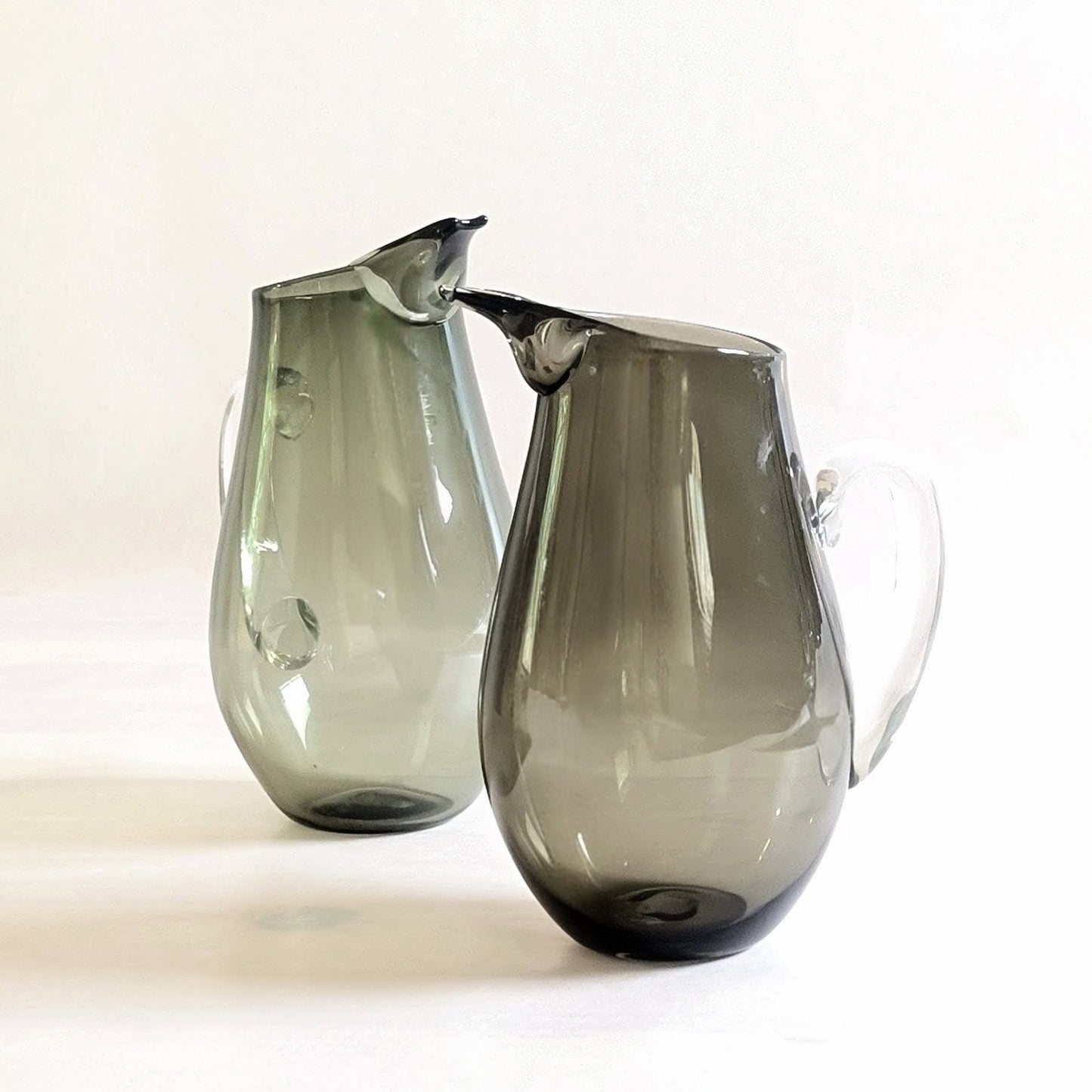 Green Glass Uki Pitcher