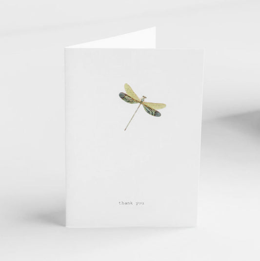 Thank You (Dragonfly) Card