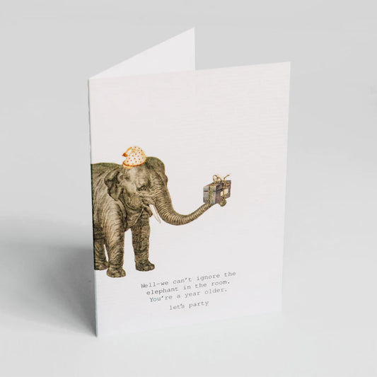 We Can't Ignore The Elephant Card