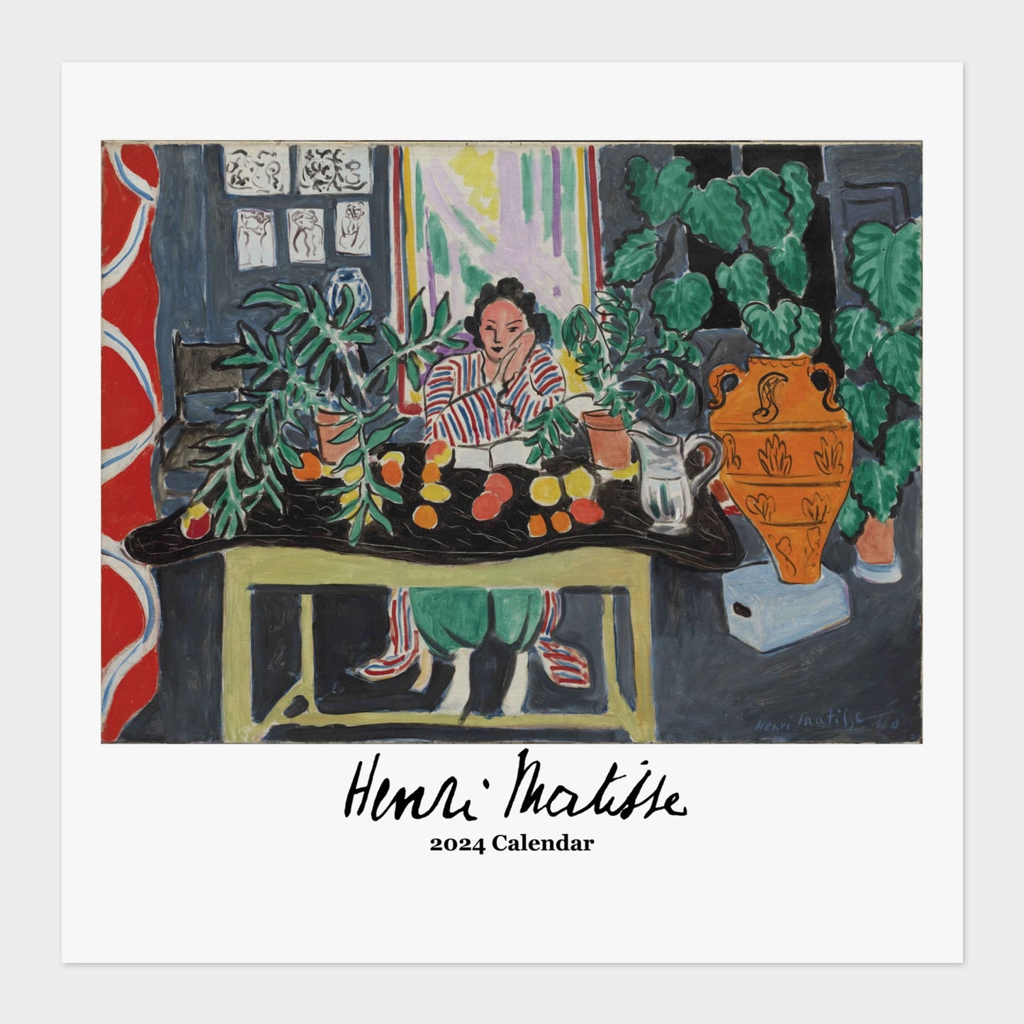 Henri Matisse 2024 Square Calendar