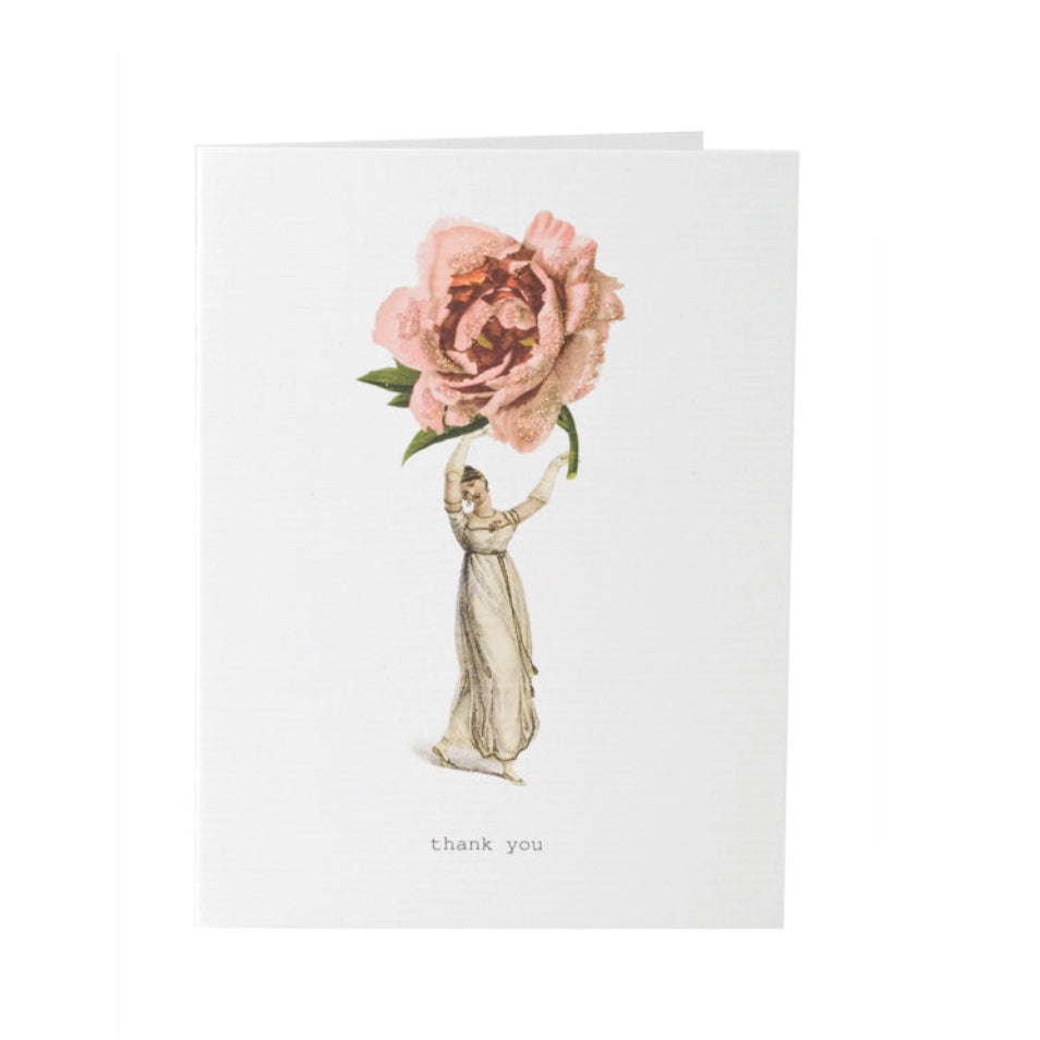 Thank You Rose Greeting Card