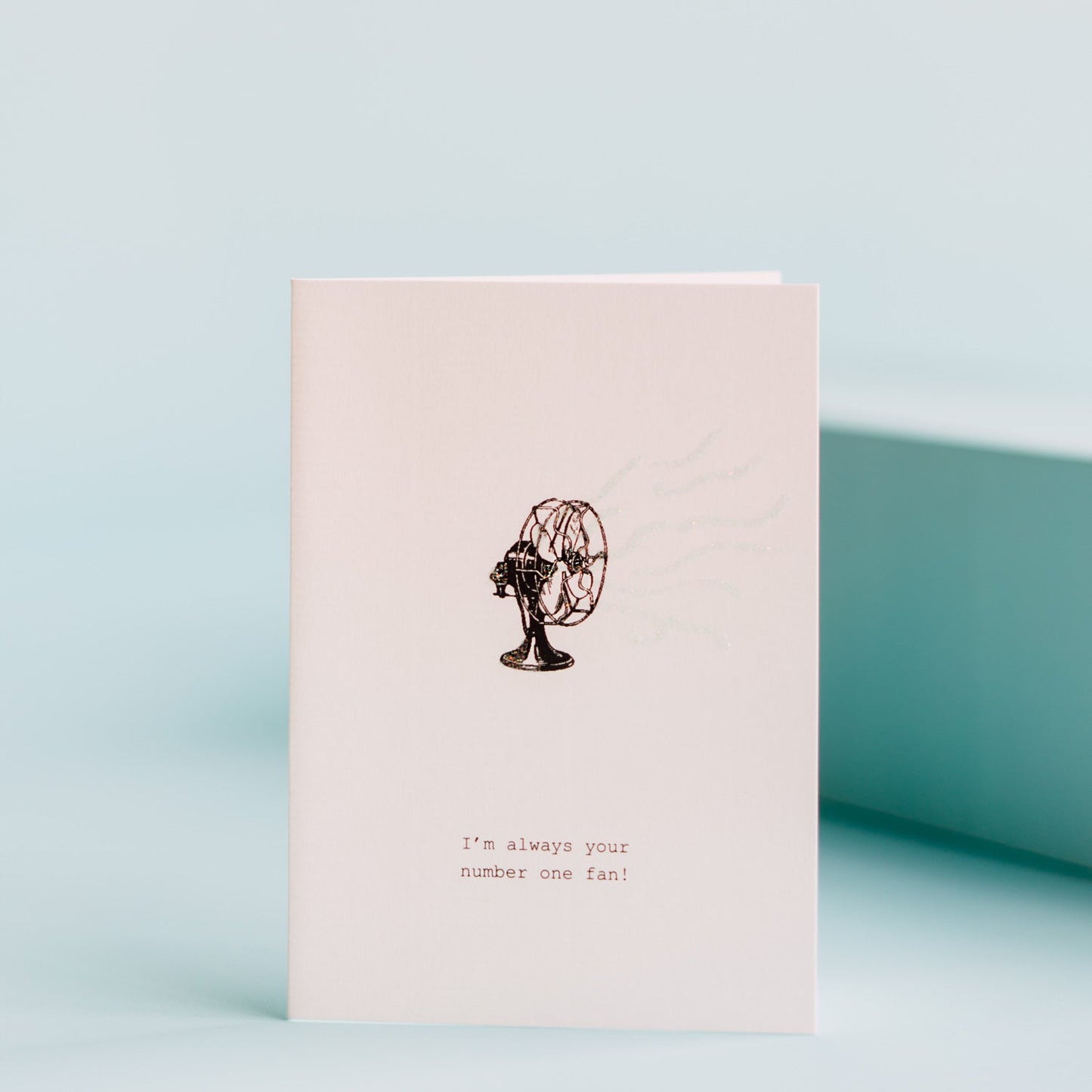 Number One Fan Greeting Card