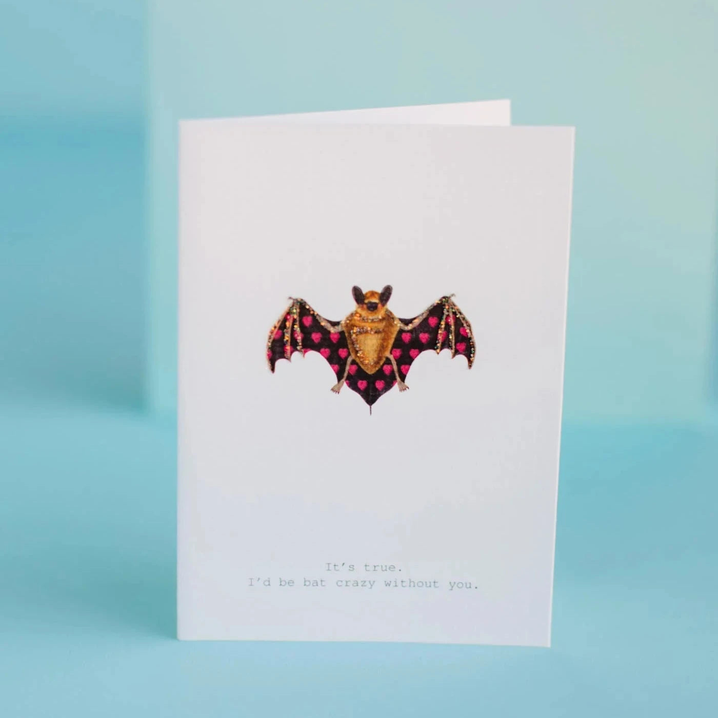 Bat Crazy Greeting Card