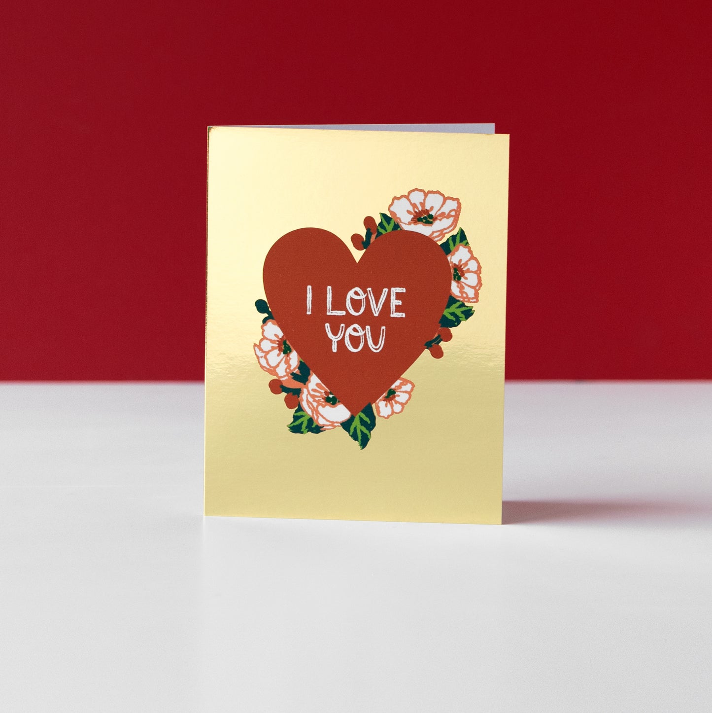 I Love You Heart Card
