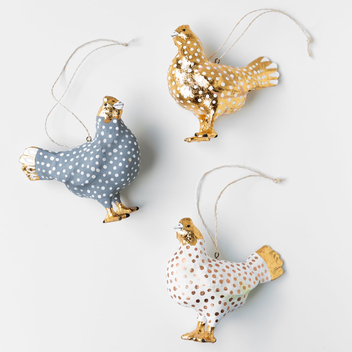 Merry Hen Ornament