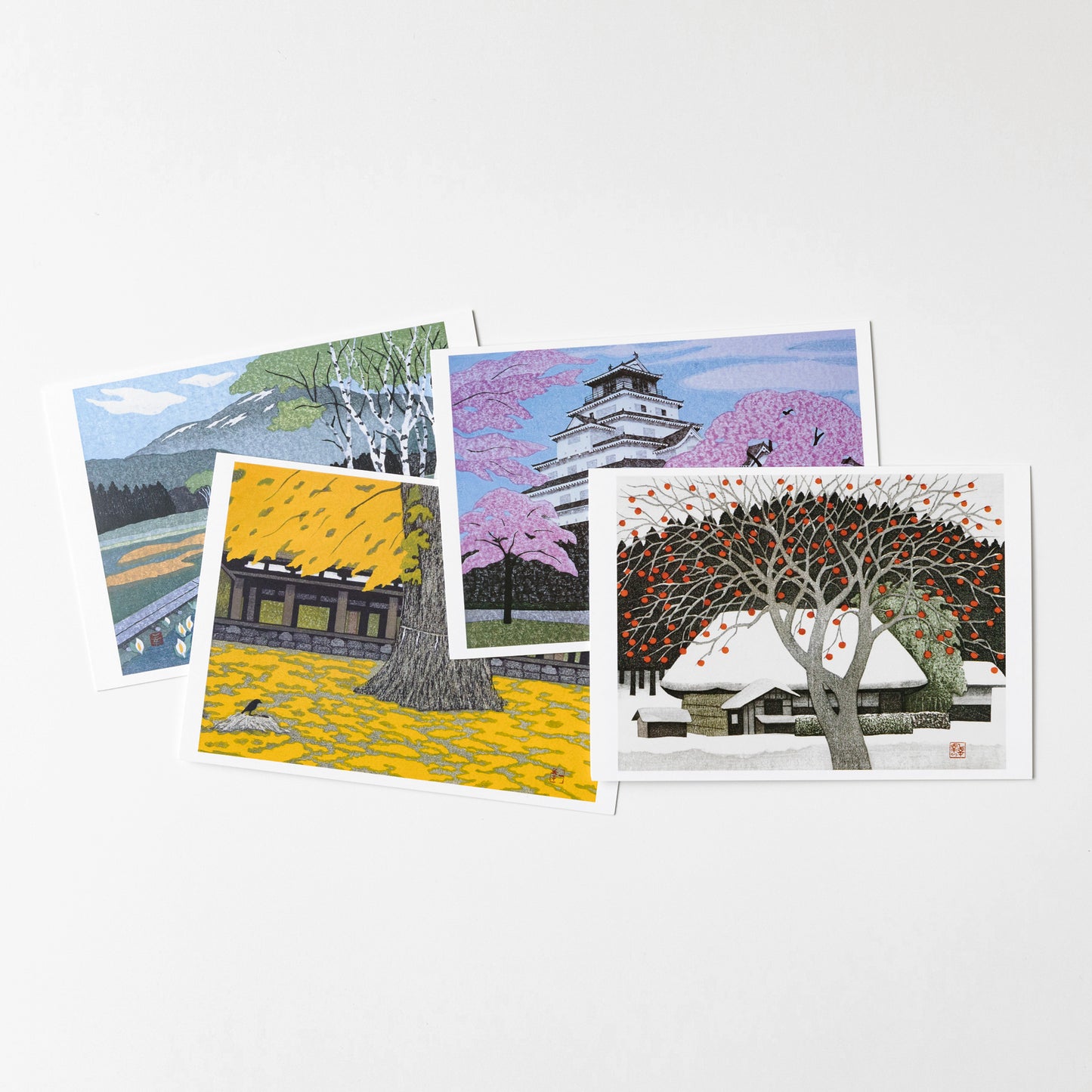 Kazuyuki Ohtsu Seasons Notecards