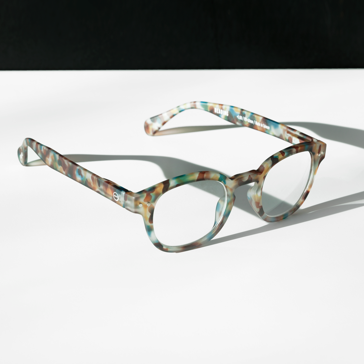 Blue Tortoise Reading Glasses