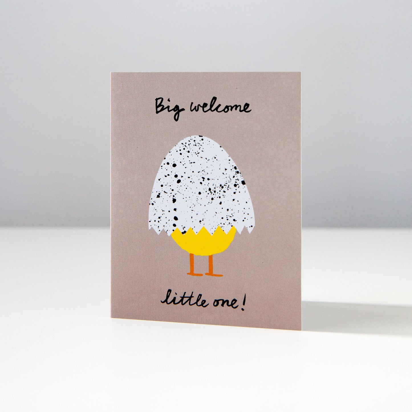Big Welcome Card