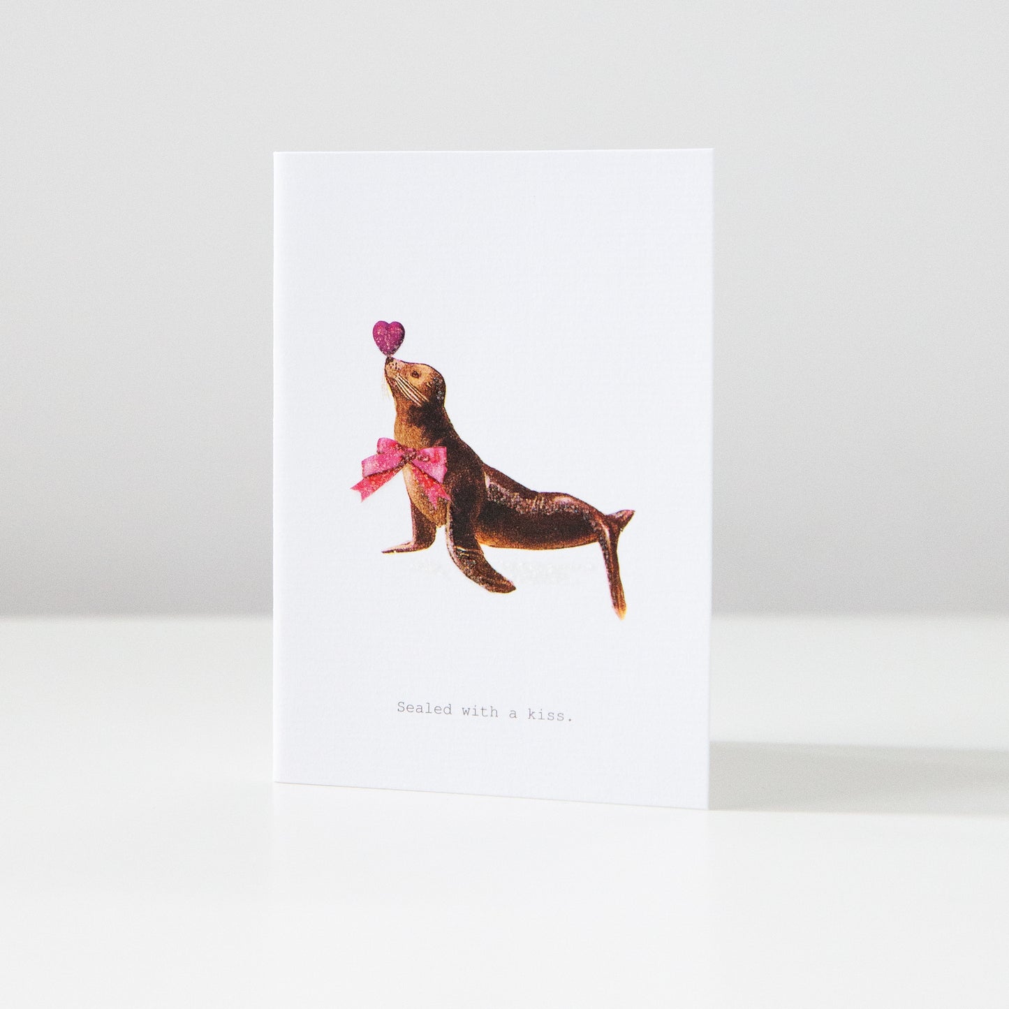 Sealed with a Kiss Card