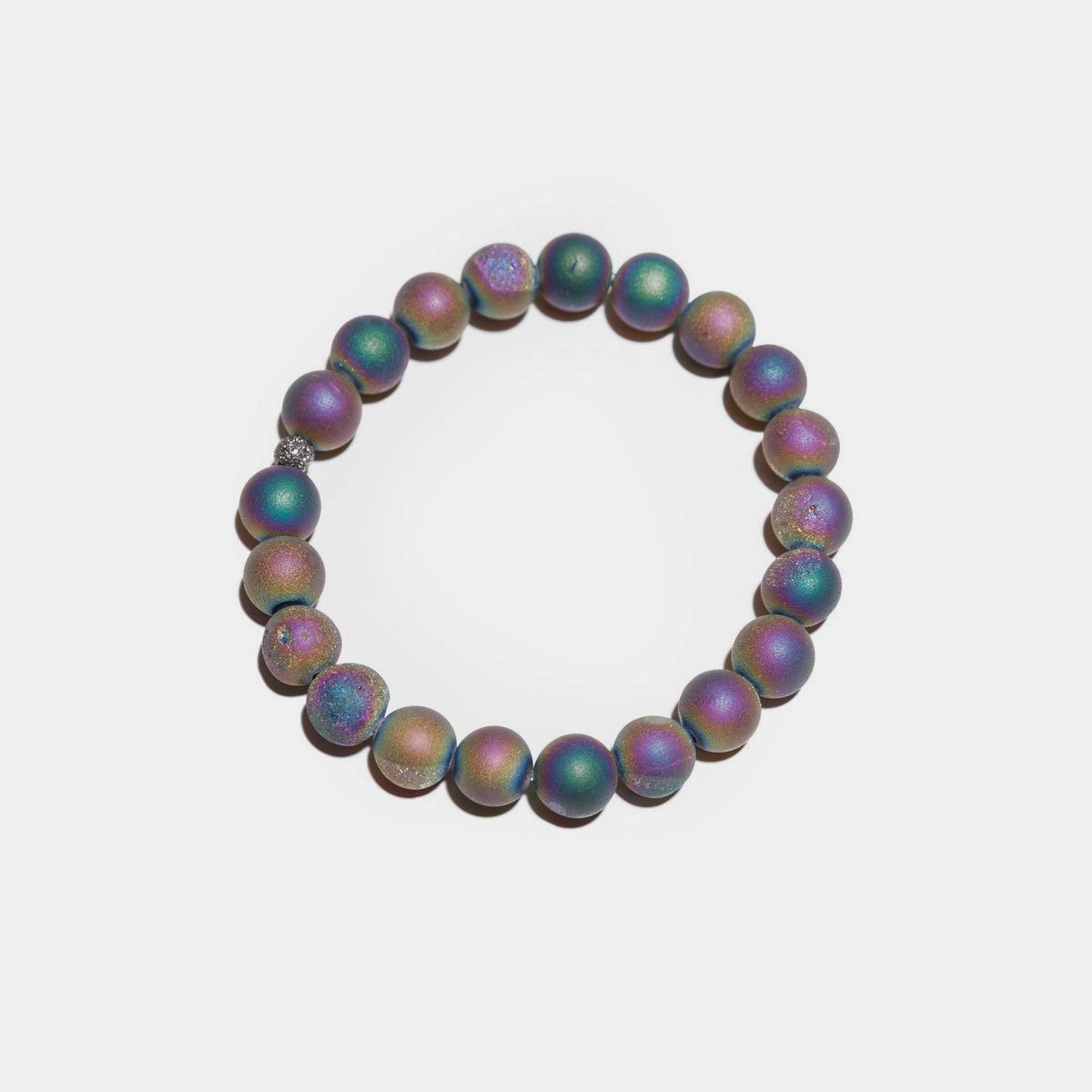 Titanium store crystal bracelet