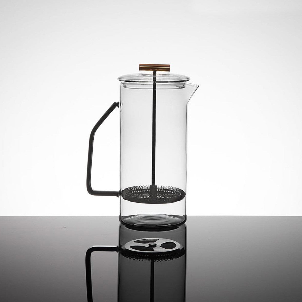 Yield - Clear Glass French Press