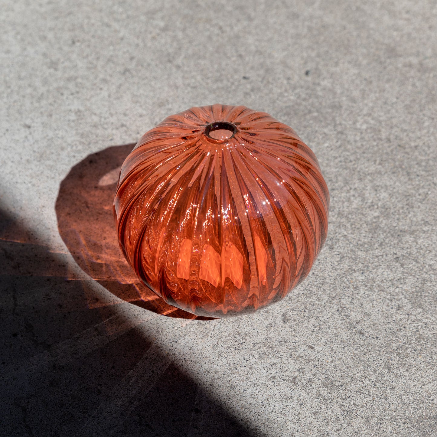 Apricot Round Buddy Vase