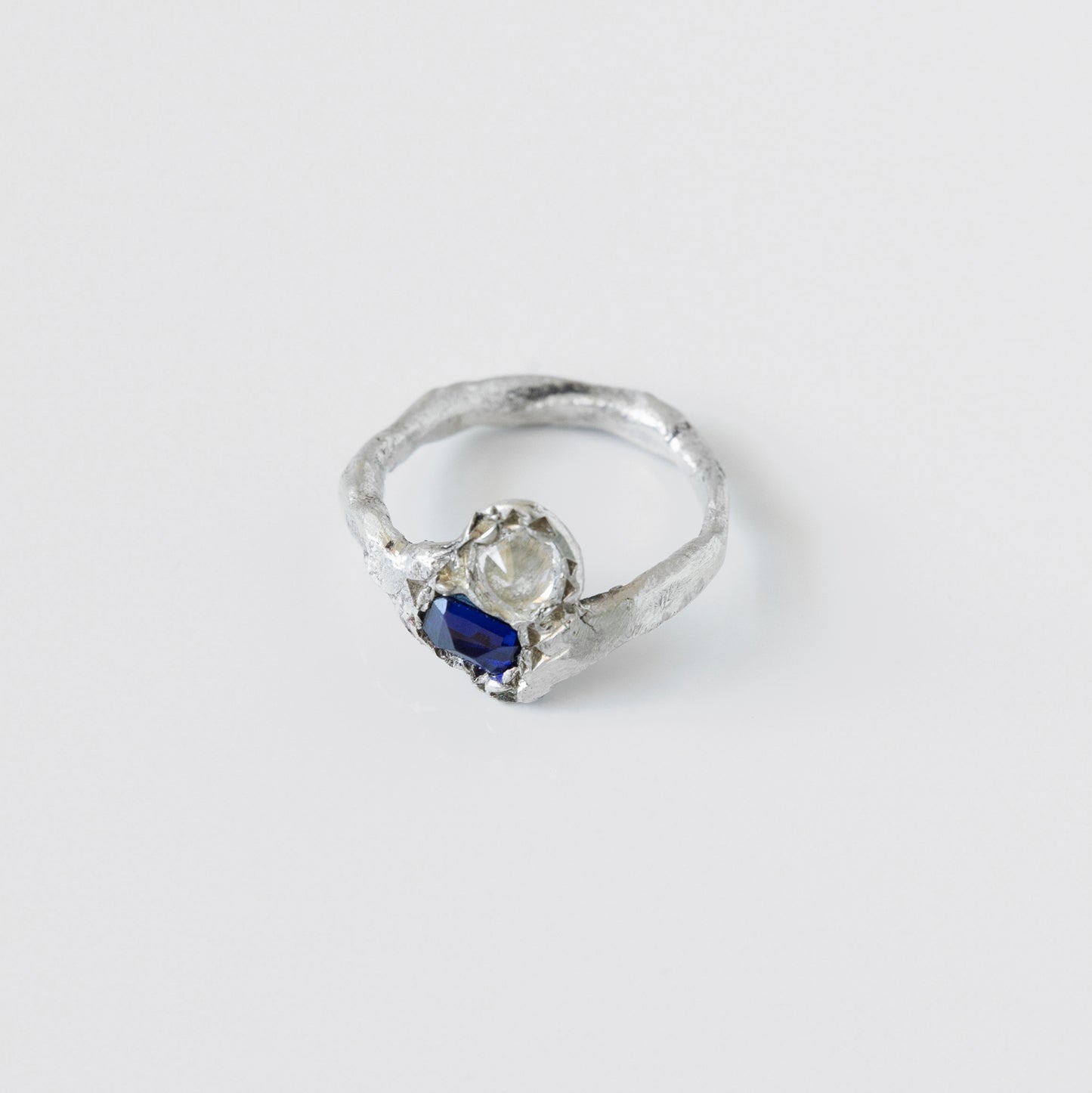 Double Sapphire Ring