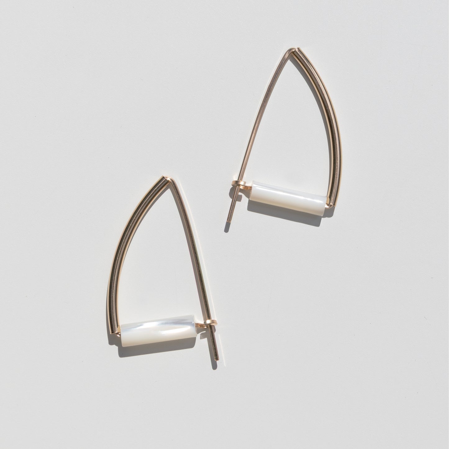 Mother of Pearl Ettore Earrings