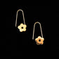 Blossom Pin Hoops