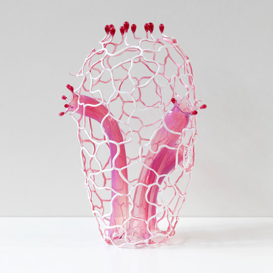 Pink Networked Sculpture