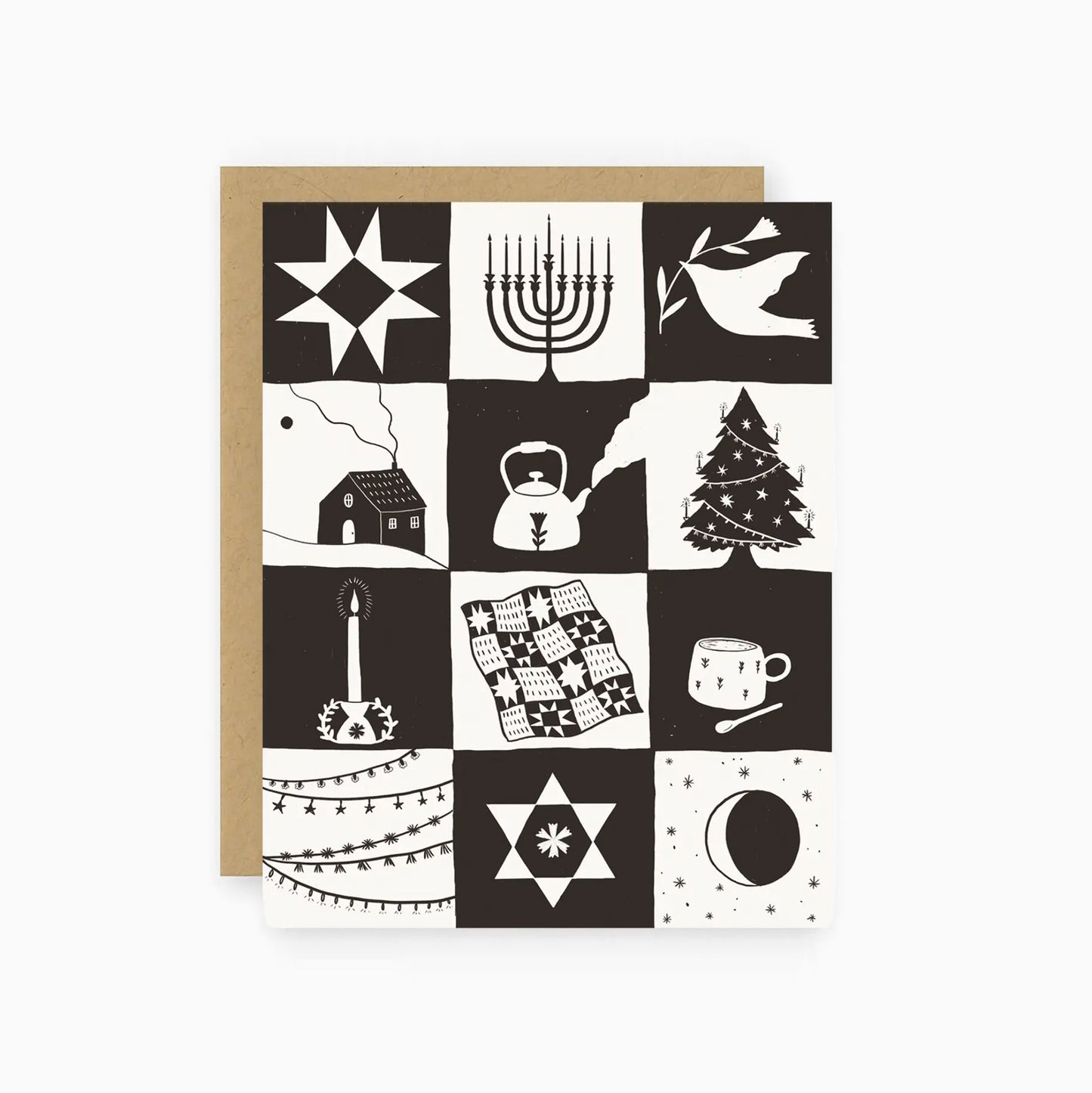 Holiday Patchwork Greeting Card