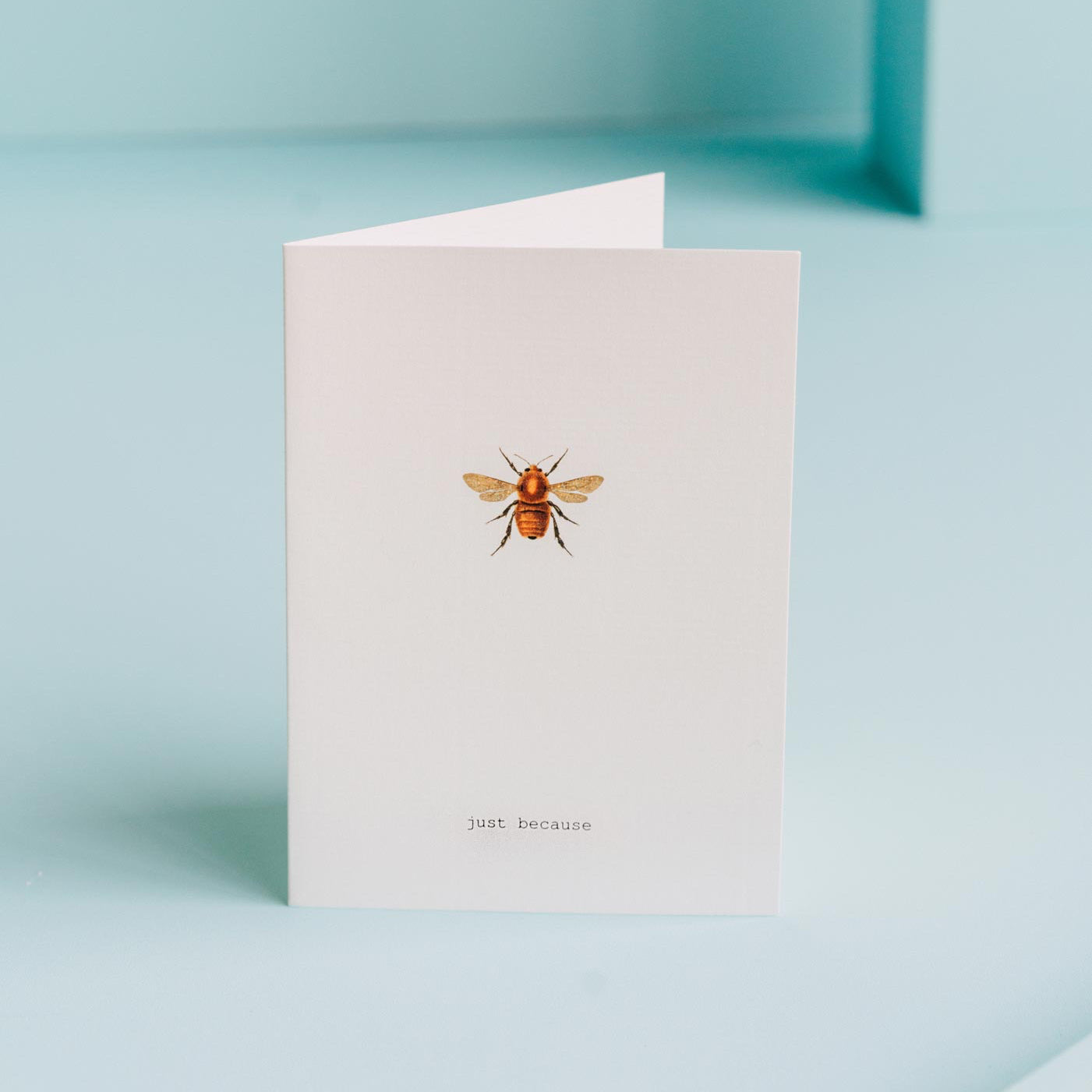 Just Because Greeting Card
