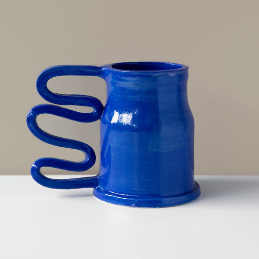 Blue Amphora Mug