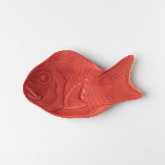 Red Fish Soap Dish