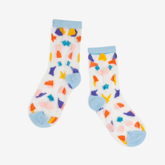 Sheer Chips Socks