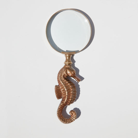 Brass Seahorse Magnifier