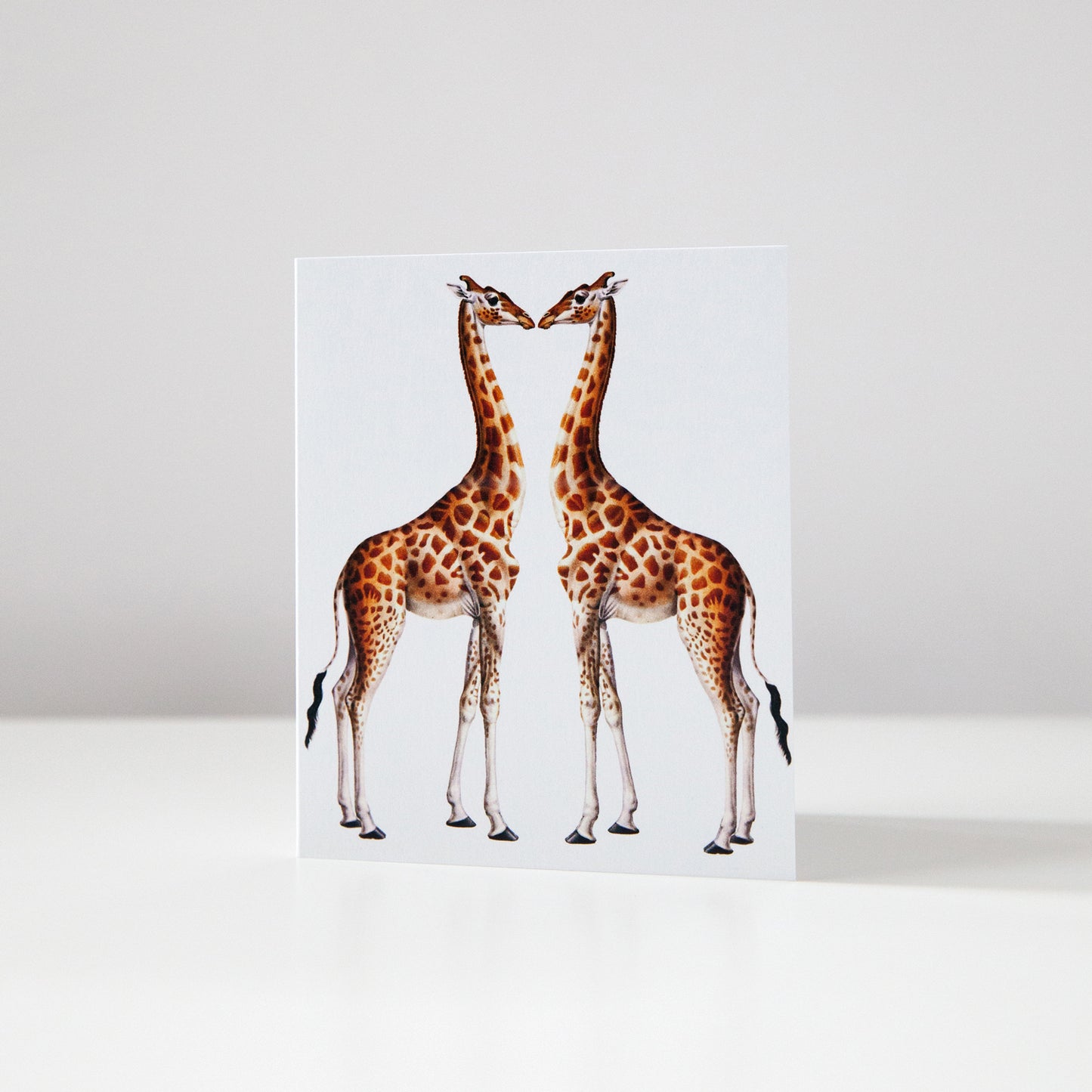 Giraffe Love Card
