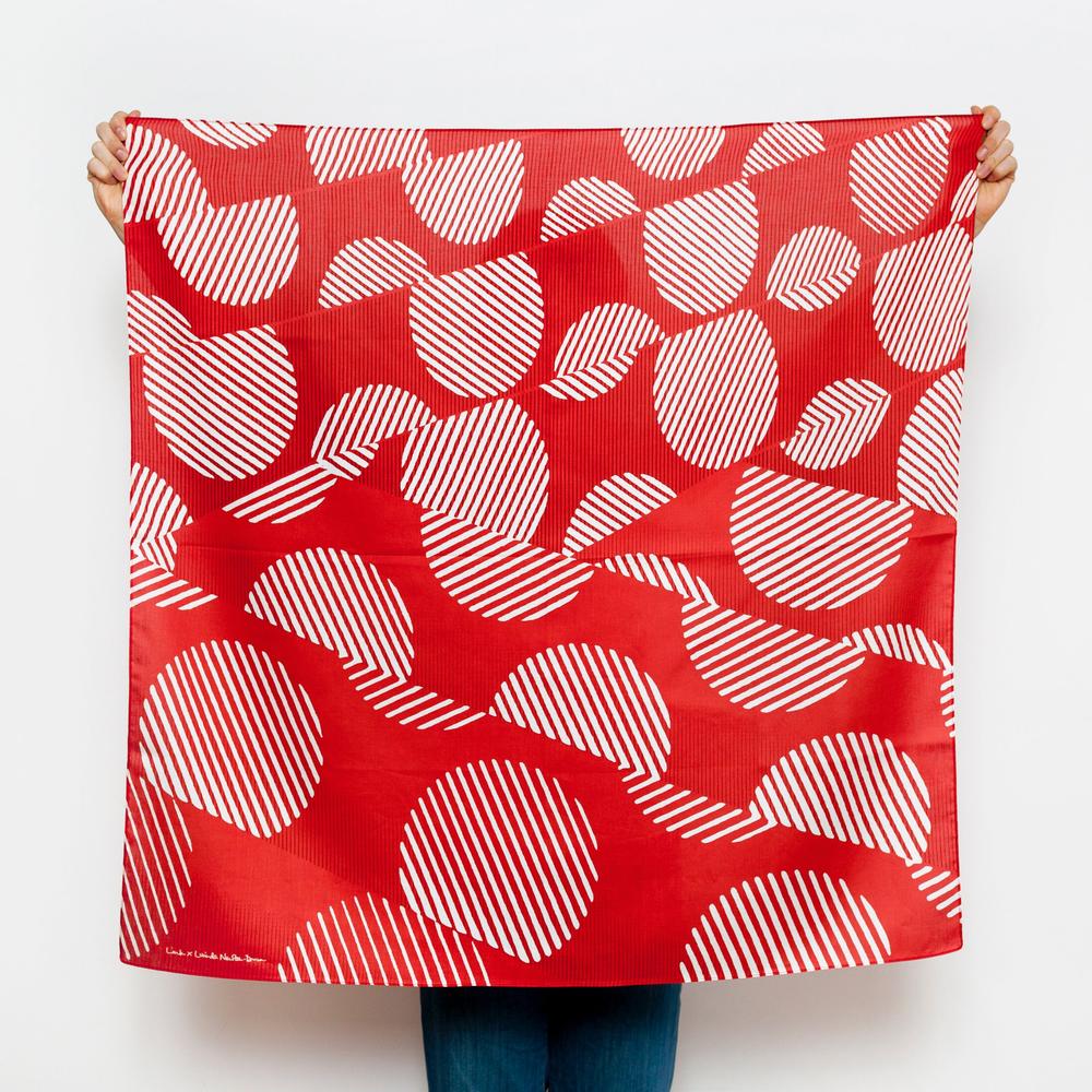 Red Dots Scarf